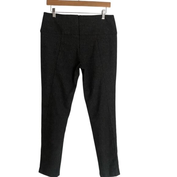 Les Chiffoniers Grey Broseye Wool Double Zip Pants Size 31 - Picture 3 of 4